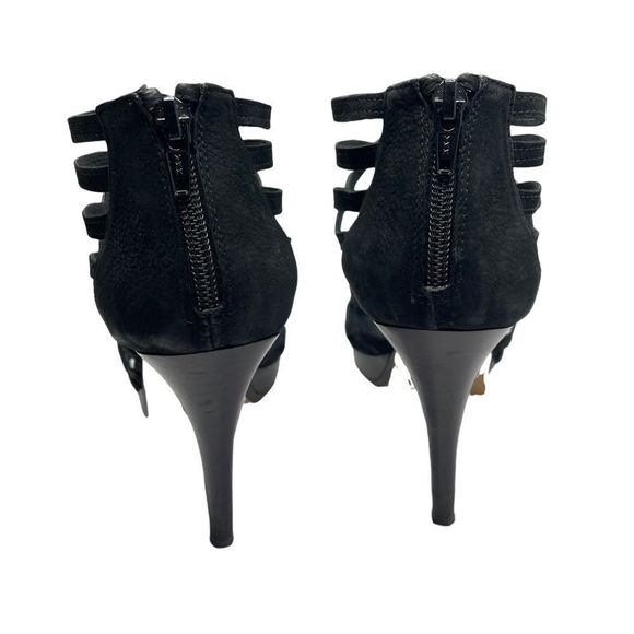 Stuart Weitzman Black Platform Strappy Sandals!! - Picture 5 of 8